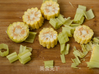 玉米夹肉饼的做法步骤：10
