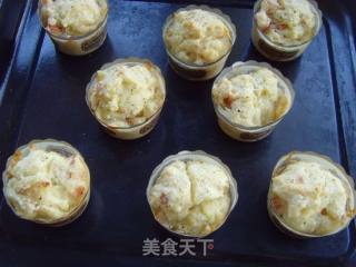 满口留香---培根薯泥马芬的做法步骤：6