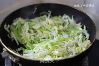 家常炒饼的做法步骤：6