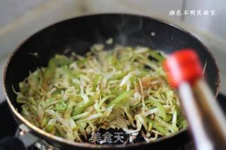 家常炒饼的做法步骤：7