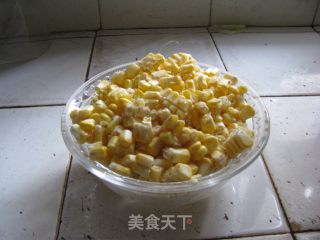 纯天然绿色甜品——香甜滋润玉米汁的做法步骤：1