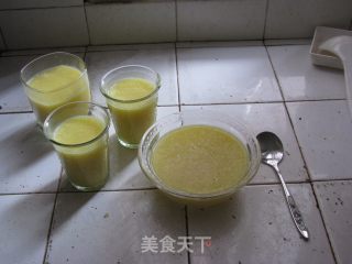 纯天然绿色甜品——香甜滋润玉米汁的做法步骤：7