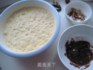 花样巧克力发糕的做法步骤：1