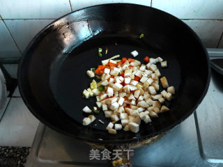 蚝油五丁的做法步骤：4