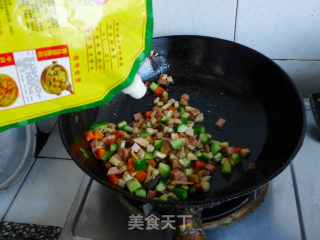 蚝油五丁的做法步骤：8