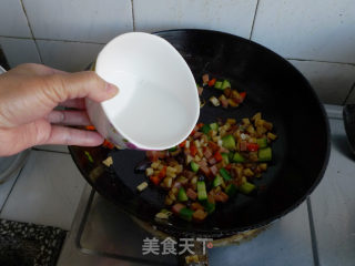 蚝油五丁的做法步骤：9