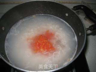 番茄牛肉粥的做法步骤：6