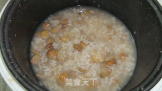 板栗煮粥的做法步骤：4