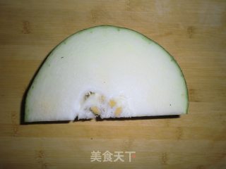 冬瓜蛋花汤的做法步骤：1