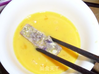 酥炸紫山药的做法步骤：5