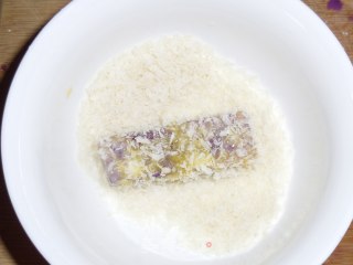 酥炸紫山药的做法步骤：6