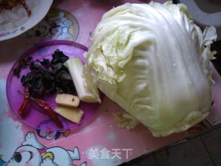 一颗白菜做家宴之凤尾白菜帮的做法步骤：1