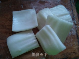 一颗白菜做家宴之凤尾白菜帮的做法步骤：5