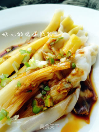 美味的回忆——鸡蛋肠粉的做法步骤：7
