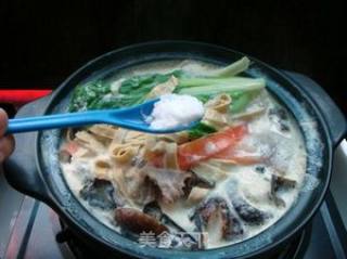 豆浆蔬菜锅的做法步骤：10