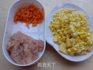 鸡茸玉米汤的做法步骤：2