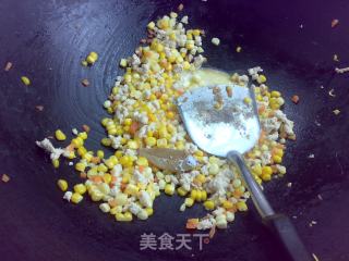 鸡茸玉米汤的做法步骤：6