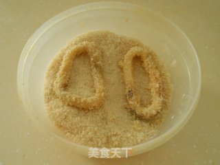 休闲西餐小吃——炸鱿鱼圈的做法步骤：5