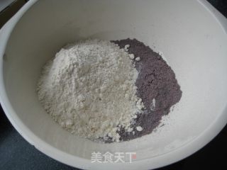 紫米发糕的做法步骤：4