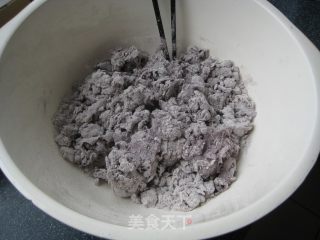 紫米发糕的做法步骤：5