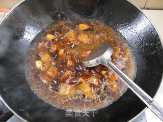 干豆角烧肉的做法步骤：10