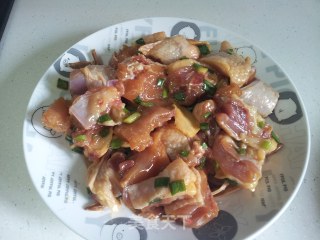 黄花菜蒸滑鸡的做法步骤：5