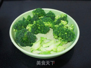 西兰花两吃之---【蒜香西兰花】的做法步骤：3