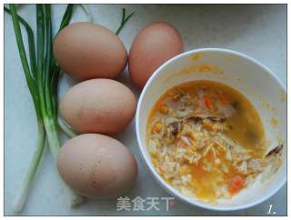 蟹黄蒸蛋的做法步骤：1