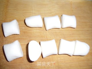 紫甘蓝香菜水晶饺的做法步骤：4