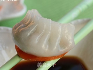 紫甘蓝香菜水晶饺的做法步骤：11