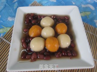 红豆汤圆的做法步骤：12