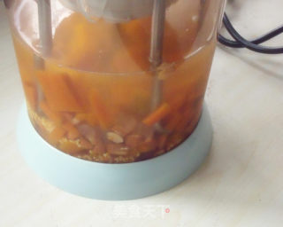 南瓜玉米杏仁豆腐的做法步骤：5