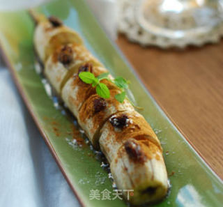 肉桂烤香蕉的做法步骤：4