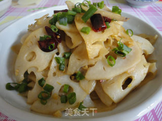 爆炒-----麻辣藕片的做法步骤：10