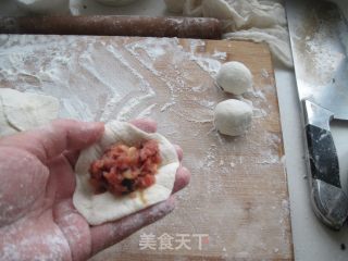 迷你水煎包的做法步骤：2