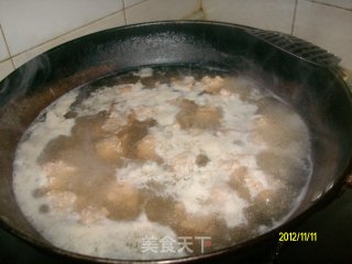 萝卜丝汆丸子的做法步骤：15