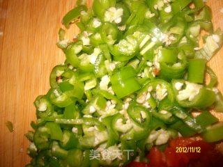 双椒肉末的做法步骤：5