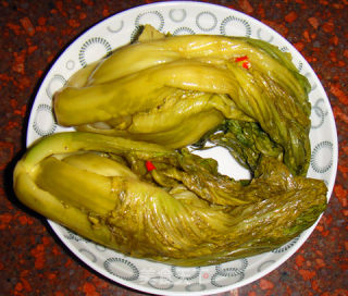自制酸菜的做法步骤：4