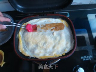 美味的鸡蛋煎饼的做法步骤：7