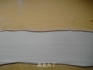 双色花卷的做法步骤：3