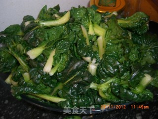 蒜泥太古菜的做法步骤：1