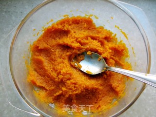 南瓜芝麻饼的做法步骤：3