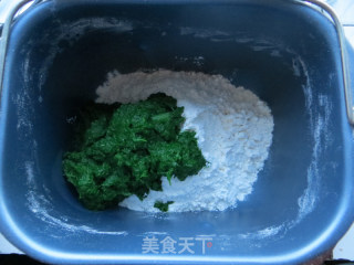 【油泼辣椒菠菜面】－－陕西传统小吃的做法步骤：3