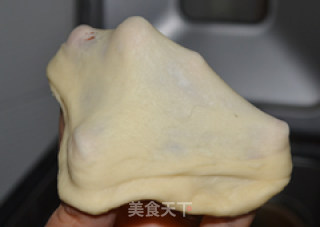双重享受--可可蛋糕吐司【面包机版】的做法步骤：8