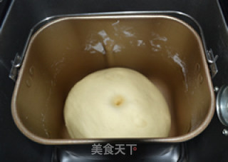 双重享受--可可蛋糕吐司【面包机版】的做法步骤：11