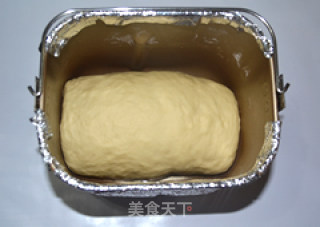 双重享受--可可蛋糕吐司【面包机版】的做法步骤：16