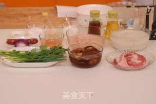 糯米大肠的做法步骤：1
