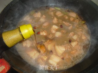 醋焖五花肉的做法步骤：6