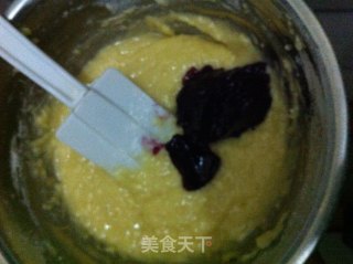 蓝莓果酱蛋糕的做法步骤：4