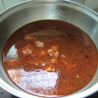 麻辣豆腐鸭汤煲的做法步骤：5